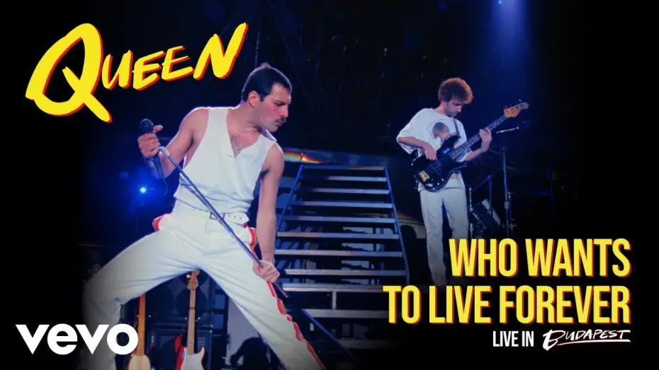 Wideo do filmu Magic – Queen in Budapest — Queen - Who Wants to Live Forever (Live in Budapest)