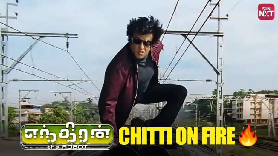 Wideo do filmu எந்திரன் — Iconic Train fight scene🔥