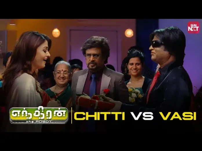 Wideo do filmu எந்திரன் — Heart's Tug of War: Chitti vs Vasi