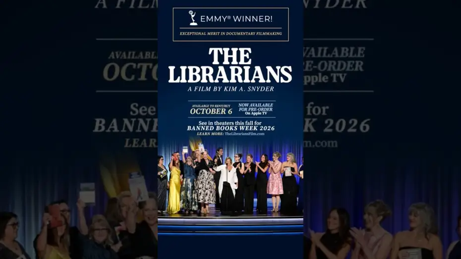 Wideo do filmu The Librarians — 'The Librarians' film accepts 2026 Primetime Emmy for Exceptional Merit In Documentary Filmmaking