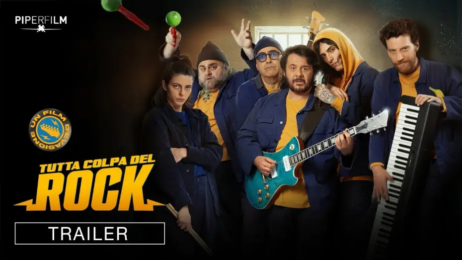 Wideo do filmu Tutta colpa del rock — Tutta colpa del rock (2025) | Trailer ufficiale | Dal 28 AGOSTO al cinema