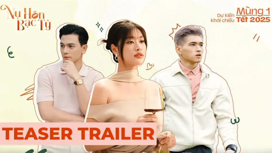 Wideo do filmu Nụ Hôn Bạc Tỷ — NỤ HÔN BẠC TỶ | TEASER TRAILER | DỰ KIẾN KHỞI CHIẾU MÙNG 1 TẾT 2025