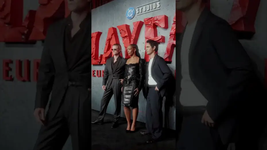 Wideo do filmu Clayface — London transformed into Gotham for the Clayface European Premiere
