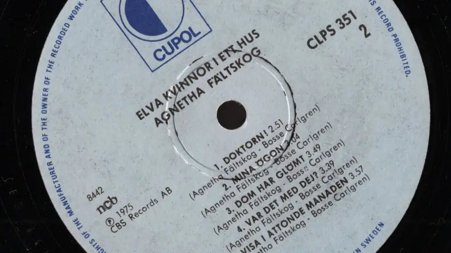 Wideo do filmu Året var 1975 — BO CARLGREN REMEMBERS AGNETHA FÄLTSKOG'S 'ELVA KVINNOR I ETT HUS' (2024)