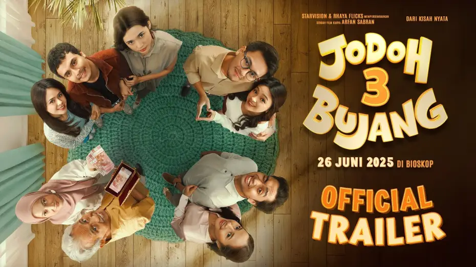Wideo do filmu Jodoh 3 Bujang — JODOH 3 BUJANG - Official Trailer