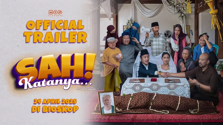 Wideo do filmu Sah! Katanya... — Sah! Katanya - Official Trailer | 24 April 2025 di Bioskop