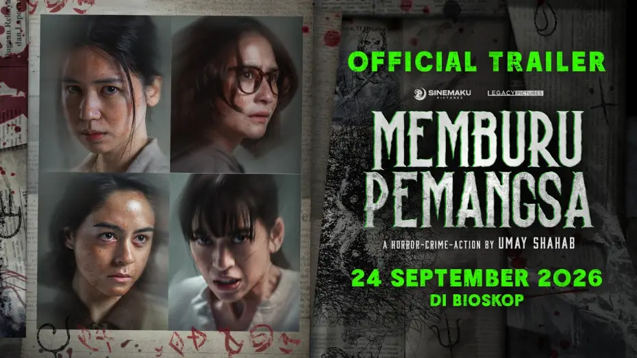 Wideo do filmu Memburu Pemangsa — OFFICIAL TRAILER FOR THE FILM HUNTING THE PREDATOR | SEPTEMBER 24, 2026 IN THEATERS