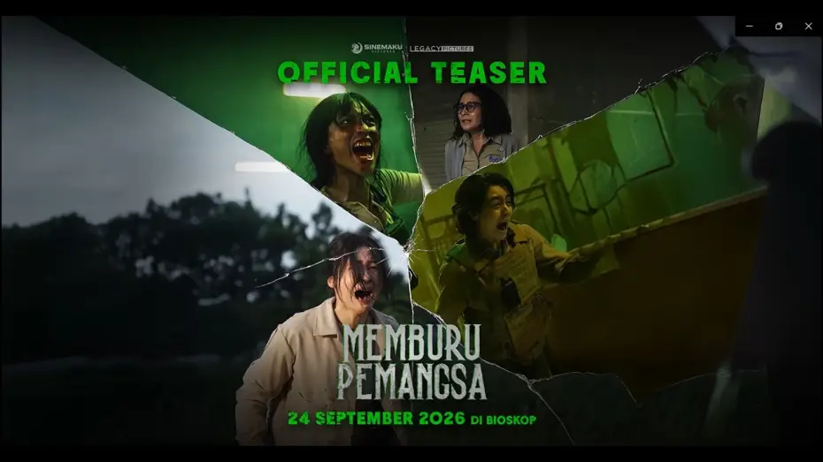 Wideo do filmu Memburu Pemangsa — Memburu Pemangsa - Official Teaser Trailer