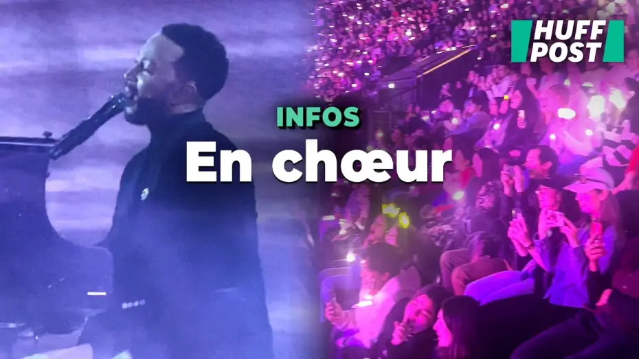 Wideo do filmu Le Gala des Pièces Jaunes 2025 : Le concert événement — Au Gala des Pièces Jaunes à Paris, John Legend a fait chanter tout le monde avec « All of me »