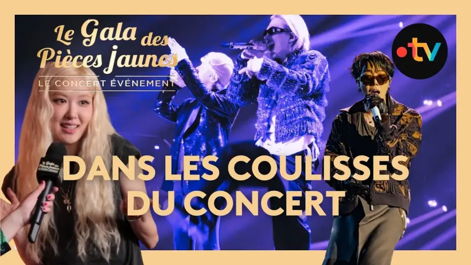 Wideo do filmu Le Gala des Pièces Jaunes 2025 : Le concert événement — On vous emmène dans les coulisses du "Gala des Pièces Jaunes 2025" !