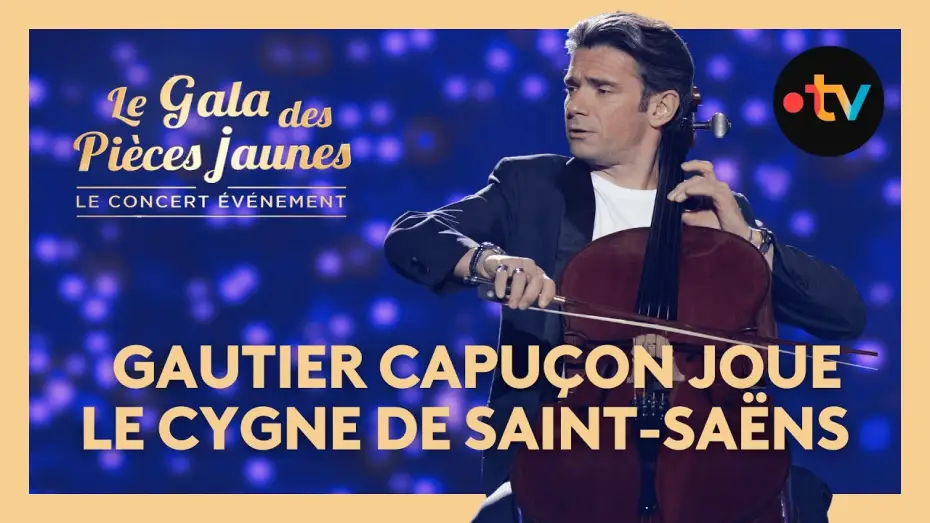 Wideo do filmu Le Gala des Pièces Jaunes 2025 : Le concert événement — Gautier Capuçon : "Le Cygne" (Carnaval des Animaux) de Camille Saint-Saëns - Gala des Pièces Jaunes