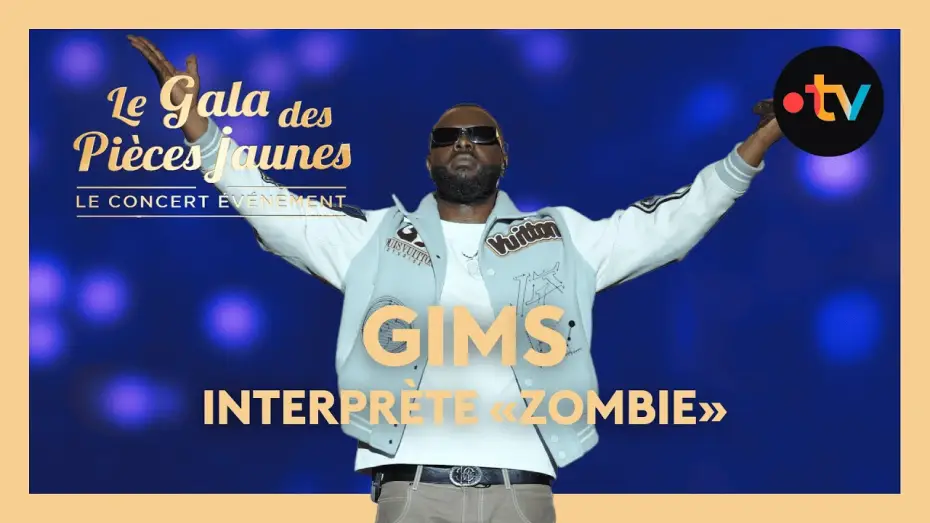 Wideo do filmu Le Gala des Pièces Jaunes 2025 : Le concert événement — Gims interprète Zombie au Gala des Pièces Jaunes 2025