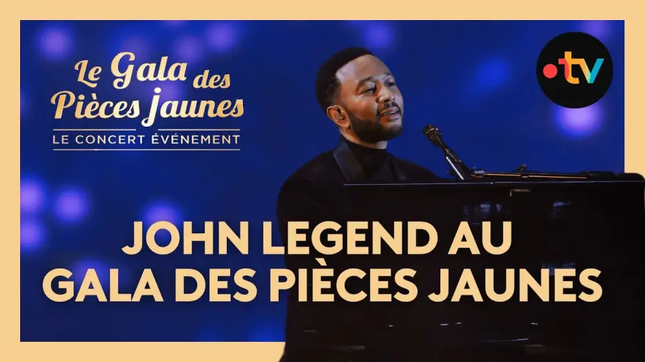 Wideo do filmu Le Gala des Pièces Jaunes 2025 : Le concert événement — Nervous, Ordinary people, All of me… Le medley de John Legend au Gala des Pièces Jaunes 2025