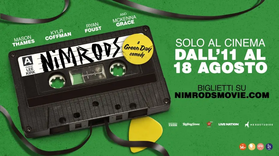 Wideo do filmu New Year's Rev — NIMRODS - Al cinema dall'11 al 18 agosto - TRAILER