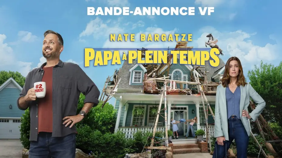 Wideo do filmu Żywiciel rodziny — Papa À Plein Temps - Bande-annonce VF