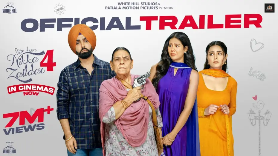 Wideo do filmu Nikka Zaildar 4 — Nikka Zaildar 4 : Full Trailer | Ammy Virk | Sonam Bajwa | Sonia Kour | New Punjabi Movie 2025