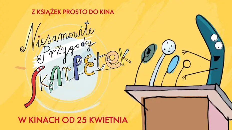 Wideo do filmu Niesamowite przygody skarpetek — Teaser