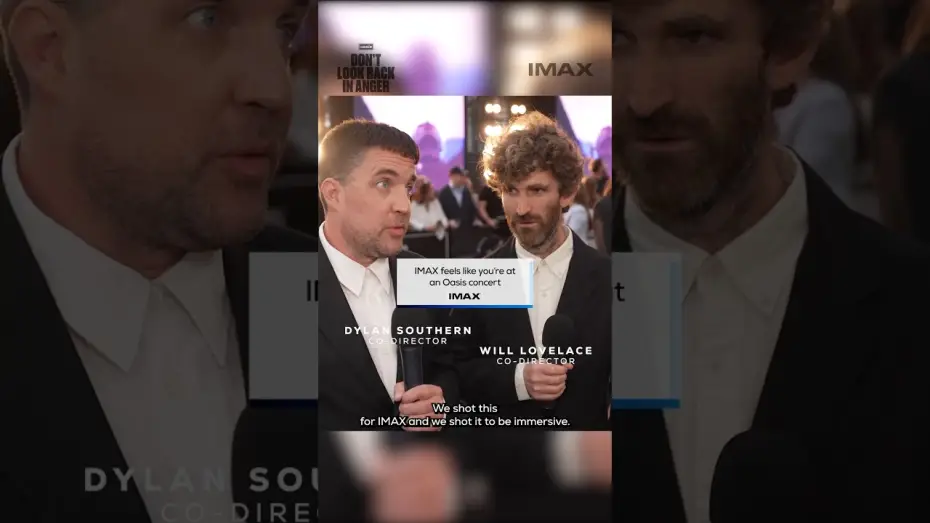 Wideo do filmu Oasis: Don't Look Back in Anger — feels like i'm onstage with liam and noel