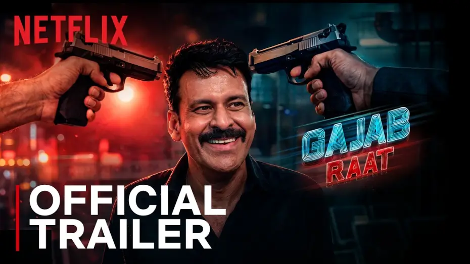 Wideo do filmu Niecodzienna noc — Gajab Raat | Official Trailer | Manoj Bajpayee | Divya Dutta | Nushrratt B. | Netflix India