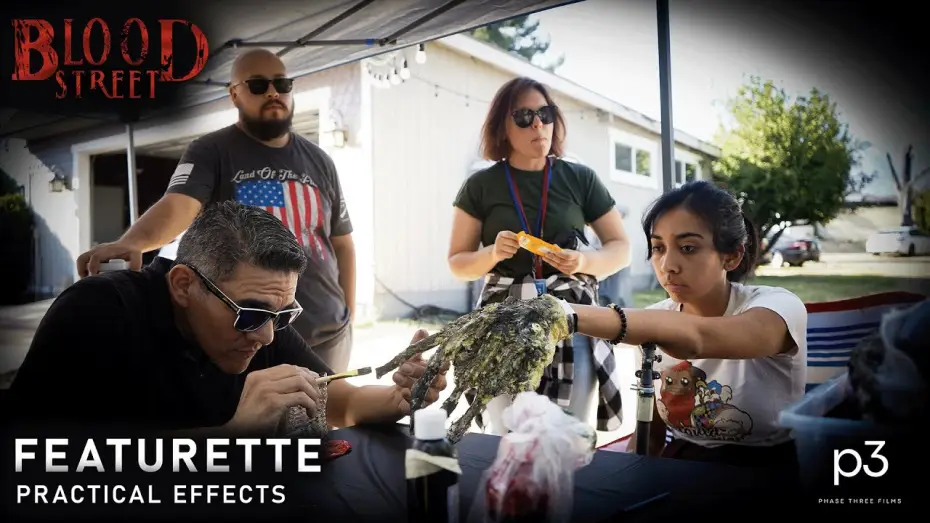 Wideo do filmu BLOOD STREET — "Behind-the-Scenes of Blood Street Practical Effects Featurette"
