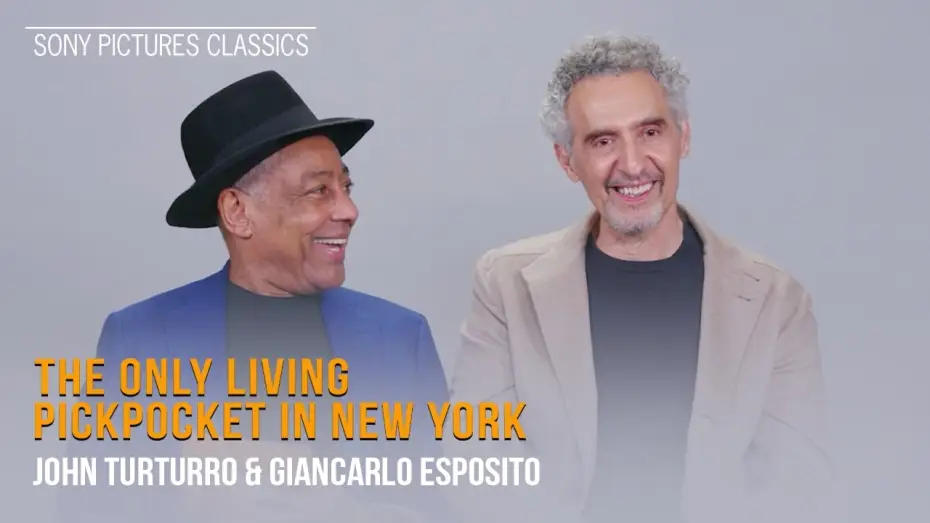 Wideo do filmu The Only Living Pickpocket in New York — Friends for the Ages with John Turturro & Giancarlo Esposito