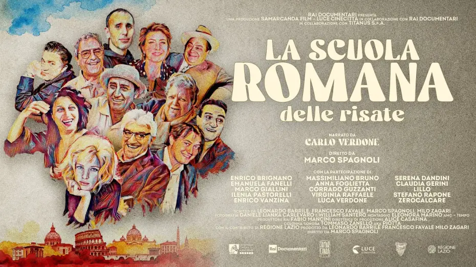 Wideo do filmu La scuola romana delle risate — LA SCUOLA ROMANA DELLE RISATE | Trailer ufficiale | SAMARCANDA FILM 2025
