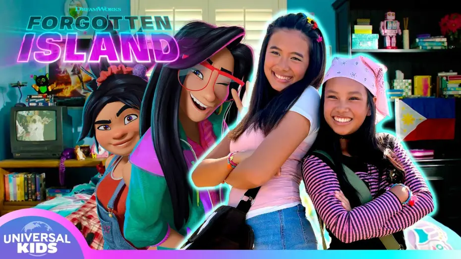Wideo do filmu Zapomniana Wyspa — It's Giving 90s! Best Friends Get Ready For FORGOTTEN ISLAND