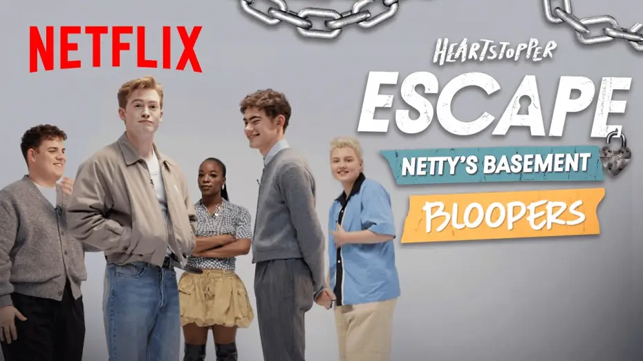 Wideo do filmu Heartstopper Forever — Heartstopper Escape Netty’s Basement Bloopers
