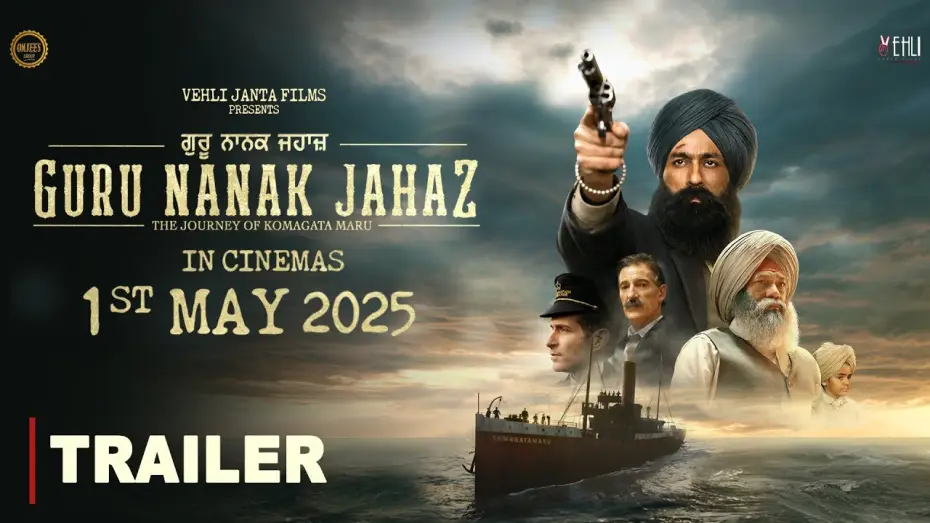 Wideo do filmu ਗੁਰੂ ਨਾਨਕ ਜਹਾਜ਼ — Guru Nanak Jahaz (OFFICIAL TRAILER) Komagata Maru | Tarsem Jassar | Gurpreet Ghuggi | Rel on 1st May