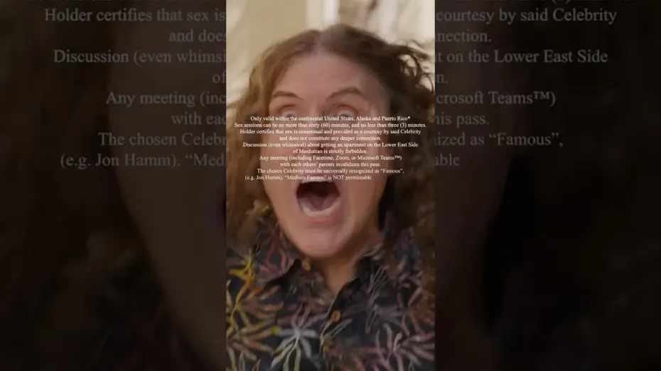 Wideo do filmu Gail Daughtry and the Celebrity Sex Pass — Certificate