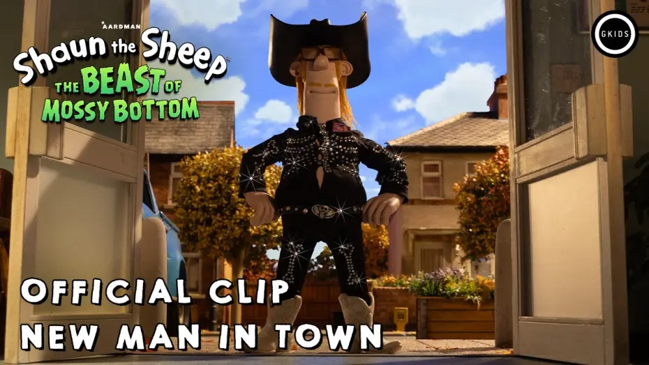 Wideo do filmu Baranek Shaun i kudłata bestia — Official Clip - New Man in Town