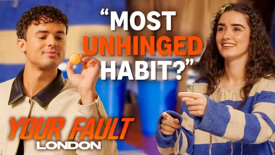 Wideo do filmu Your Fault: London — Your Fault: London Cast Play Tense Beer Pong Match