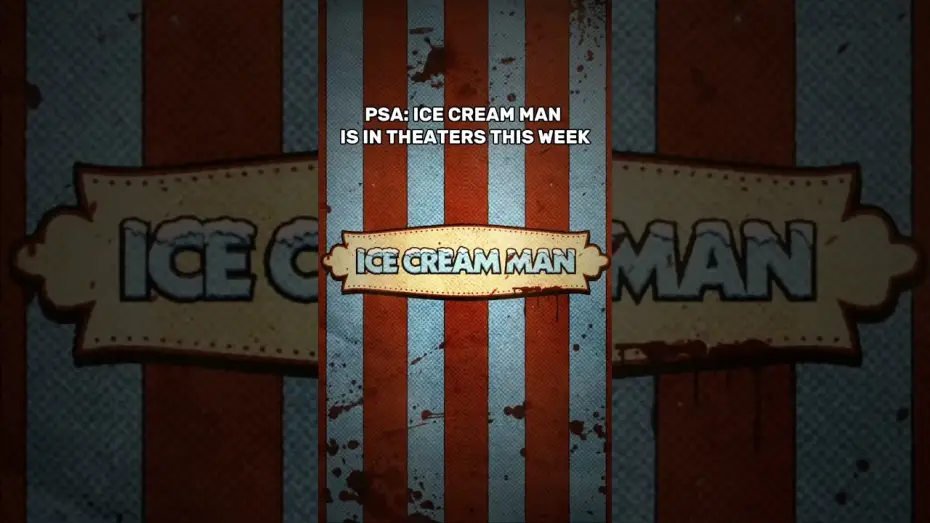 Wideo do filmu Ice Cream Man — It's finally here. Ice Cream Man hits theaters this week - you've been warned