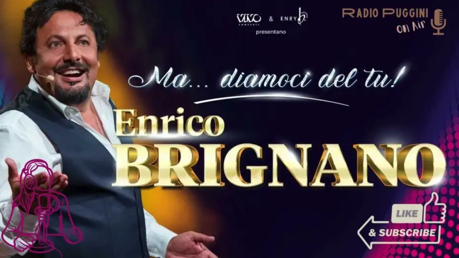 Wideo do filmu Ma... diamoci del tu! — Enrico Brignano - Ma… Diamoci del Tu | Il Nuovo Show a Radio PugginiOnAir