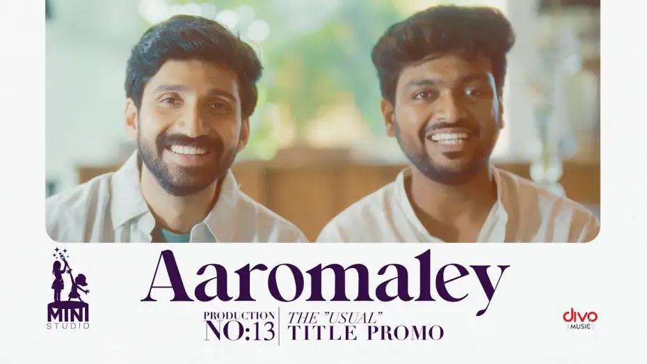 Wideo do filmu ஆரோமலே — The "Usual" Title Promo 🔥 | Kishen Das | Harshath Khan | Shivathmika | Sarang Thiagu | Siddhu Kumar