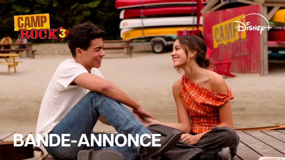 Wideo do filmu Camp Rock 3 — Camp Rock 3 - Bande-annonce officielle (VF) | Disney+