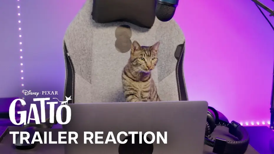 Wideo do filmu Gatto — REAL CATS REACT to Pixar's Trailer for Gatto