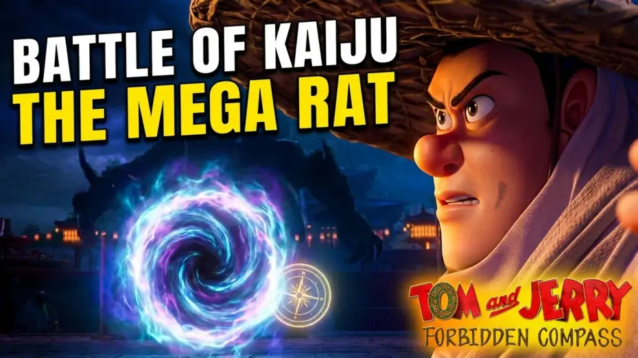 Wideo do filmu Tom i Jerry: Przygoda w muzeum — The Evil Mega Rat Kaiju in the new Tom & Jerry Forbidden Compass Movie