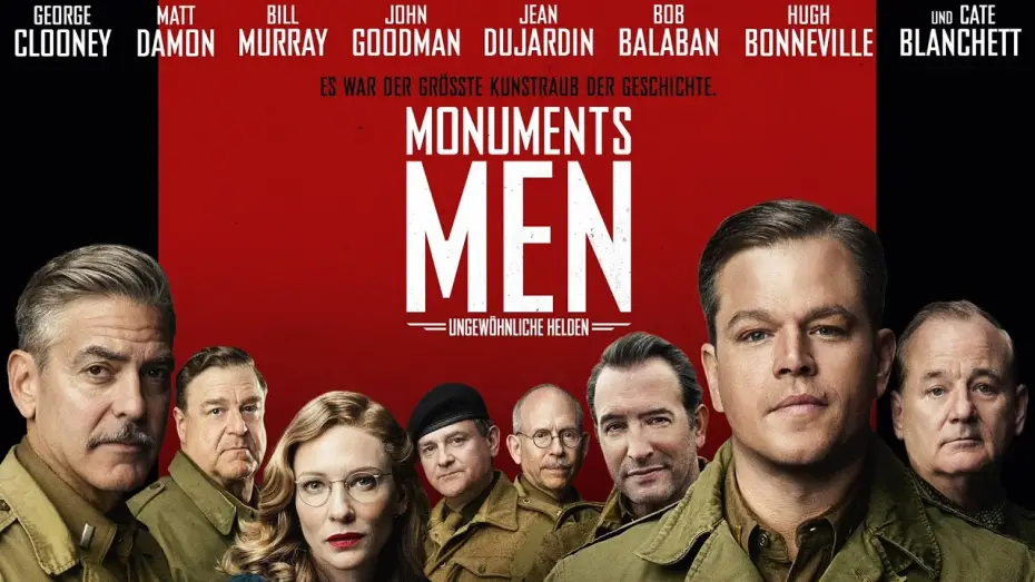 Wideo do filmu Obrońcy skarbów — MONUMENTS MEN - Ungewöhnliche Helden | Trailer 2 Deutsch German | Offizieller deutscher Kinotrailer