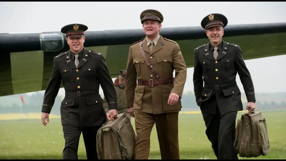 Wideo do filmu Obrońcy skarbów — Monuments Men - Bande Annonce VF