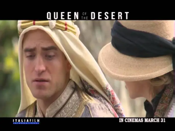 Wideo do filmu Królowa pustyni — QUEEN OF THE DESERT - In Cinemas March 31