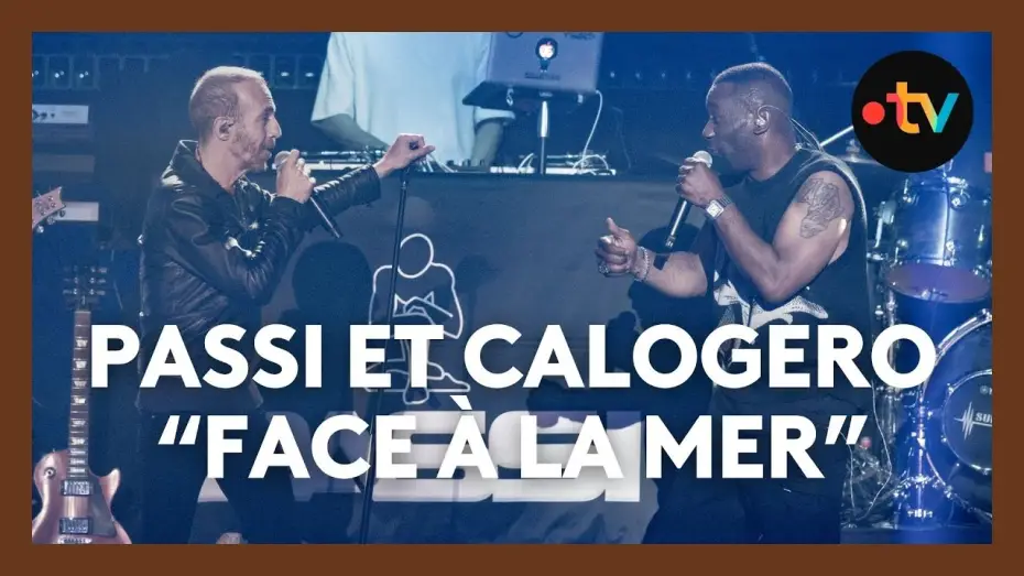 Wideo do filmu Carte blanche à Passi — Passi invite Calogero à chanter leur tube "Face à la mer" édition 2025 - Carte blanche à Passi