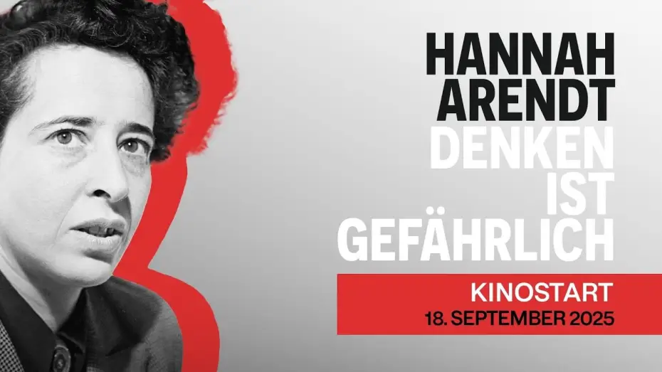 Wideo do filmu Hannah Arendt: Facing Tyranny — HANNAH ARENDT: Denken ist gefährlich - Offizieller Trailer, ab 18. September im Kino!