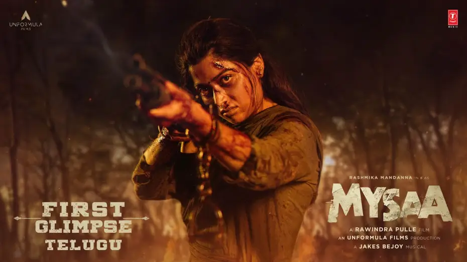 Wideo do filmu మైసా — Mysaa First Glimpse (Telugu) | Rashmika Mandanna | Rawindra Pulle | Jakes Bejoy | UnFormula Films