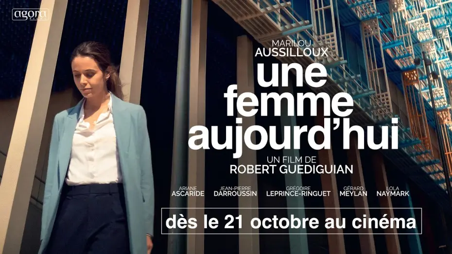 Wideo do filmu Une femme aujourd'hui — Bande-annonce UNE FEMME AUJOURD'HUI, de Robert Guédiguian - dès le 21 octobre au cinéma