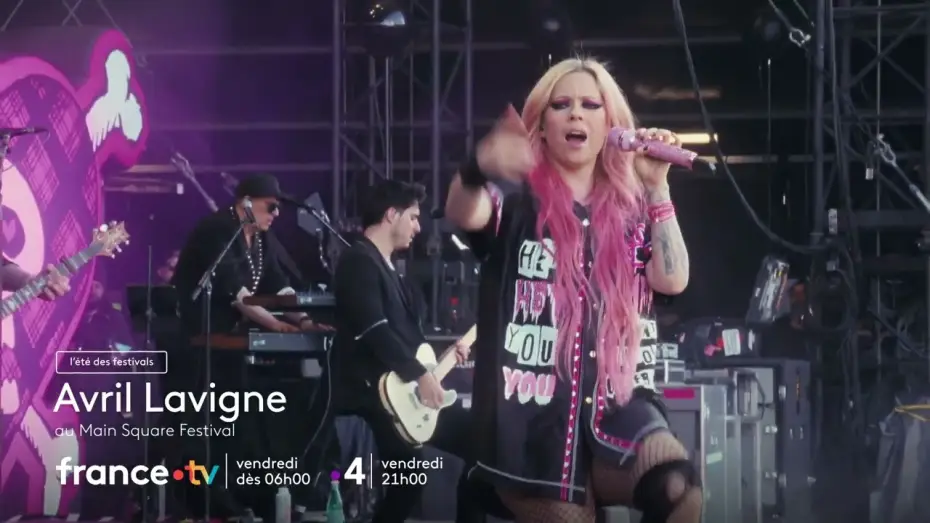 Wideo do filmu Avril Lavigne au Main Square Festival — Avril Lavigne au Main Square Festival | bande annonce | France 4