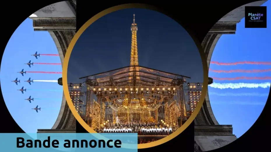 Wideo do filmu Le Concert de Paris 2025 — Le Concert de Paris en direct du Champ-de-Mars | bande annonce | France 2