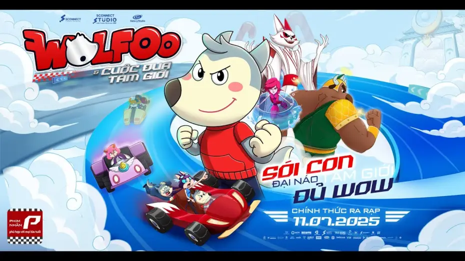 Wideo do filmu Wolfoo & Cuộc Đua Tam Giới — WOLFOO & CUỘC ĐUA TAM GIỚI trailer - KC: 11.07.2025