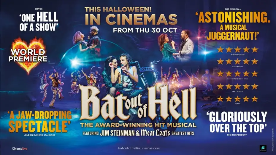 Wideo do filmu Bat Out of Hell: The Musical — Bat Out of Hell The Musical - In UK & Irish Cinemas from Thursday 30th Oct 2025