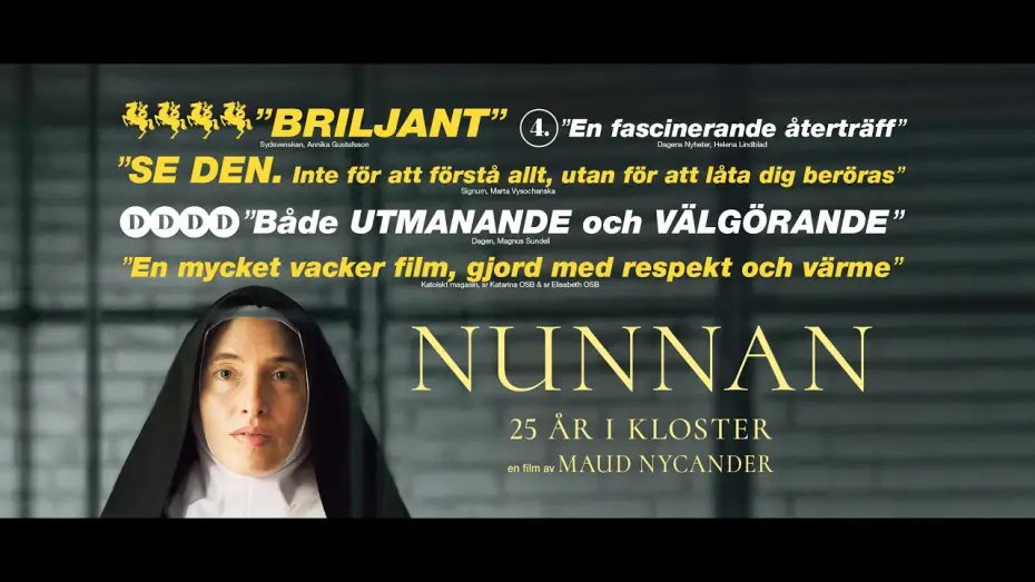 Wideo do filmu Nunnan - 25 år i kloster — NUNNAN - 25 ÅR I KLOSTER av Maud Nycander | trailer | TriArt Film